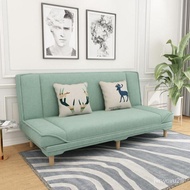 Sofa Rental Cheap Wholesale Small Apartment Rental Nordic Fabric Sofa Bed Foldable Single