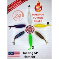 FLOATING/SINKING SOFT PLASTIC TOP WATER SOFT PLASTIC SKIPPING SP HARUAN/TOMAN KILLER SP008