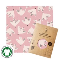 Migration (Organic) / Minimakers beeswax wrap / cling wrap alternative/ wax paper/ eco-friendly/ reusable/ zero waste