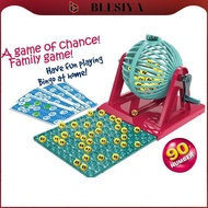 [Blesiya] Bingo Game Set Family Board Games Bingo Set Family Bingo Lotto Game for Gathering