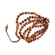 Koka wood prayer beads 99 pieces x9 10mm diamond) tk10