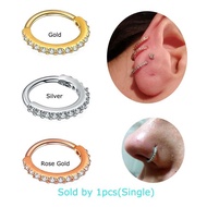 1Piece Cartilage Tragus Helix Piercing Earrings Septum Nose Ring