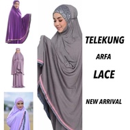 Telekung lace sejuk Dan selesa ready stock