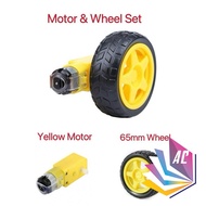 3V 5V 6V 9V 200RPM TT 130 2WD Robot Robotics Smart Car Chassis Set Plastic Gear Yellow DC Motor 68MM