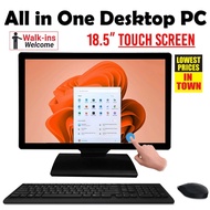 🌟18.5" Touch Screen All in One Desktop PC🌟 Intel i3 i5 i7 all in one desktop