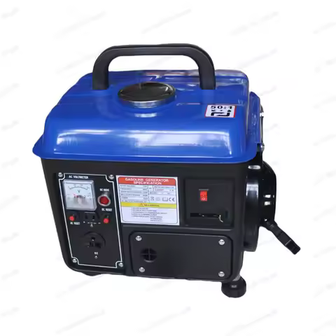 Portable Generator for Camping - 650W/750W Peak with 220V & 110V Outputs, Emergency Backup Power for