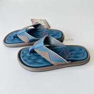 《現貨》RIDER DUNAS X KIDS 男童 拖鞋 巴西尺寸30（杜納克斯 寬版軟墊夾腳拖鞋-灰藍色）