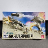 盒殘/紅標⚠️HG MS-06 Zaku II Set 渣古2 套裝/Wappa 偵察車 & Type-615+ 聯邦軍戰車 The Ground War Set 地面戰組合套裝1/144 Banda