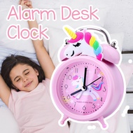 Jam Meja Design Unicorn - Jam Meja Alarm - Jam Alarm - Jam Beker - Jam Weker - Jam Meja Klasik - Jam