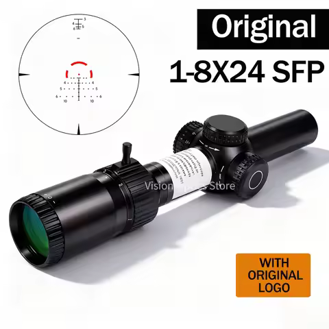 Rifle Scope 1-8X24/1-6X24 Original Optics Second Focal Plane(SFP) Riflescope Reticle Waterproof/Shoc