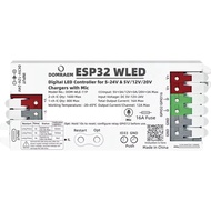 WLED Controller Featuring Mic Dual Voltage Support(5-24V DC) Input 16A Fuse for WS2811/for WS2812B/f