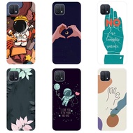 Hp Soft Case Oppo A16E Casing Silikon Untuk Oppoa16E A 16E Case Kartun