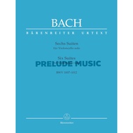 Bach Johann Sebastian: Six Suites for Violoncello solo BWV 1007-012 (Ba2557)