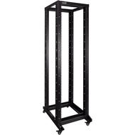 NavePoint 42U 4 Post Server Rack – Open Frame Rack for 19 Inch Equipment, Adjustable Depth 4-Post Ne