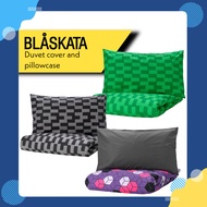 🇸🇪 IKEA BLÅSKATA Single Duvet cover and pillowcase, patterned (SINGLE)