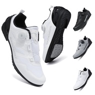 Men's Cycling Shoes Road Bike Flats Shoes Indoor Spin Road Racing Bicycles Sneakers