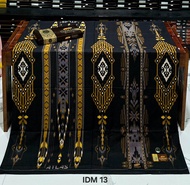 SARUNG ATLAS BRONZE TYPE 980 SONGKET MOTIF BHS/ATLAS SUPER PREMIUM GOLD DAN IDAMAN BATIK GUS IQDAM W