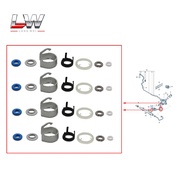 Petrol Fuel Injector Seal O-Ring Repair Kit Fit For VW Golf Audi A4 Q5 1.8T/2.0T