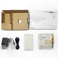 NDSL 全正常 白色 連外盒説明書 R4 充電器 充電線 任天堂 Nintendo 中古 懷舊 遊戲 Nds 3ds