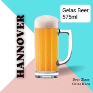 SELLING JUMBO BEER GLASS OCTOBERFEST 575ML (CONTENTS 1PCS) CITINOVA HANNOVER/ BEER MUG JUMBO BEER GL