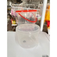 Safety Lock Round Plastic Food Container (MSSL 750) /sq (MSSL 1500B)