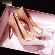 Woman Shoes Woman Heels High Heels Pumps Wedding Shoes Dinner Shoes Cinderella
