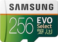 SAMSUNG: EVO Select 256GB MicroSDXC UHS-I U3 100MB/s Full HD &amp; 4K UHD Memory Card with Adapter