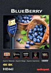 視紀音響 AudioQuest 美國 BlueBerry 藍莓 HDMI線 4K eARC 18Gbps 5M 公司
