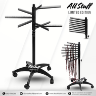 ชั้นวางต่อผม ชั้นวาง ชั้นวางผม แบบปรับความสูงได้ มีล้อ รถเข็นเสริมสวย รถเข็นต่อผม รถเข็นทำสีผม ชั้นว