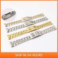 For Rolex Submariner GMT 20mm Solid Steel Glide Lock Clasp Oyster Watch Band