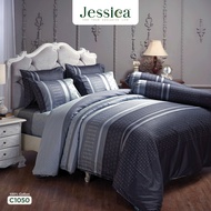 Jessica Cotton Silk Shine C1050 ชุดเครื่องนอน ผ้าปูที่นอน ผ้าห่มนวม เจสสิก้า พิมพ์ลายได้อย่างสวยงาม
