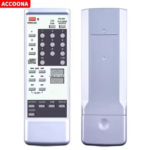 Remote control RM-990 for SONY CD PLAYER CDP-101/297/497/570/590/597/750/790/897/990/991/950/970/222