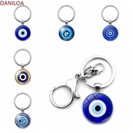 DANILOA Blue Evil Eye Pendant, Blue Evil Eye Lucky Evil Eye Keyring, Bag Pendants Fashion Turkish Tr