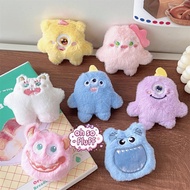 GANTUNGAN Oh So Fluff | Monster Inc Plushie Character Keychain Souvenir Bag Charm Keychain Souvenir