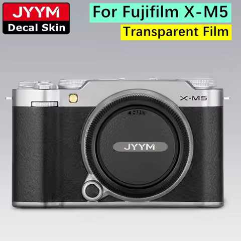 XM5 Transparent Film Customized Sticker For Fujifilm FUJI X-M5 Decal Skin Camera Vinyl Wrap Anti-Scr