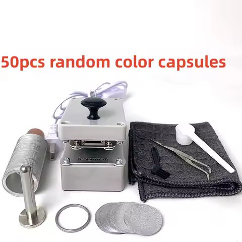 Electric DIY Coffee Capsule Sealing Machine Portable 37mm Diameter Aluminum Capsule Sealer For Nespr