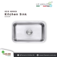 LEVANZO 1.0mm Eco Series Kitchen Sink 6643R