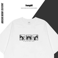 S-7XL Men T Shirt Oversized Baggy Size Cotton Short Sleeve Fashion Oversize Tshirt Lelaki Baggy Shir