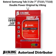 premium Baterai VIKING Double Power Samsung Galaxy Tablet Tab 3 Lite