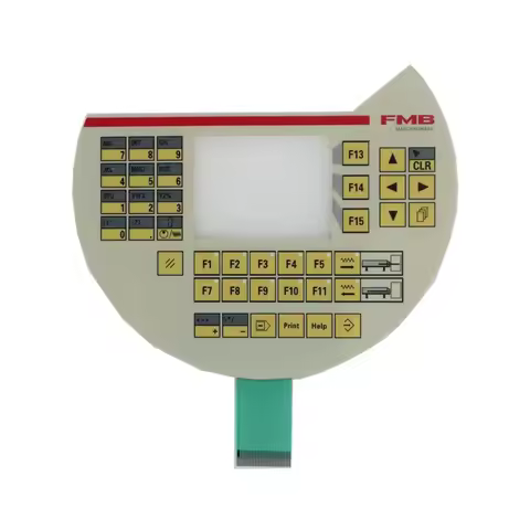 Membrane Keypad Keyboard Switch for VCH08.1EKB-064ET-A1D-064-ES-E3-PW Membrane Button Keyboard