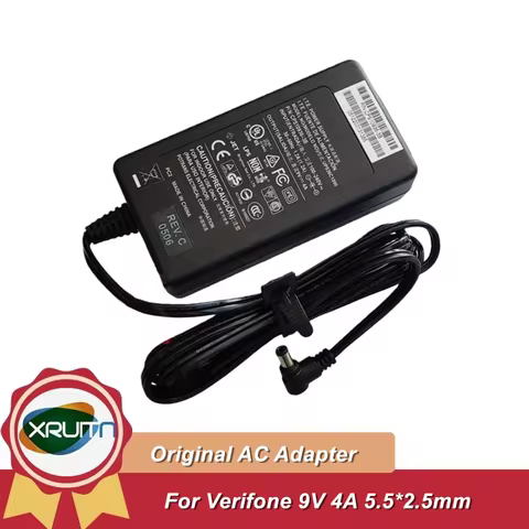 Original For Verifone I.T.E. Power Supply UP036C1090 CPS10936-3B 9V 4A 3.5A 3A 36W AC Adapter Charge