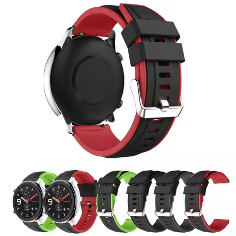 22mm Silicone Watchband For Garmin Venu 3/2 Wrist Band Strap Forerunner 255 265 Music Correa For Gar