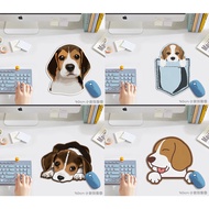 Beagle Beagle Beagle Beagle Special-Shaped Mouse Pad Small Computer Portable Cartoon Pad