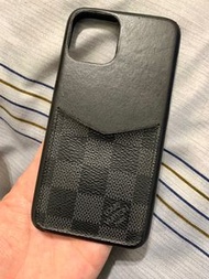 正品-LV 路易威登  Louis Vuitton 手機殼   iPhone 11 pro 手機套 手機保護套   皮夾 錢包 信用卡夾 卡夾