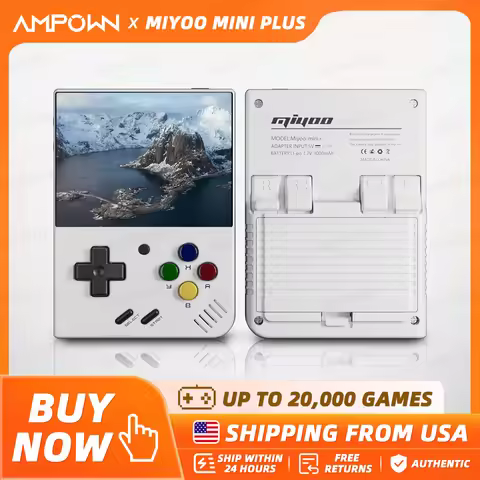 MIYOO Mini Plus Portable Retro Handheld Game Console V2 Mini+ IPS Screen Classic Video Game Console 