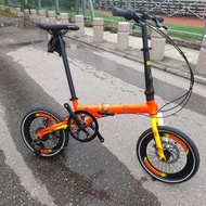 FORWARD Shimano 7速轉波 16吋 全鋁合金摺疊單車