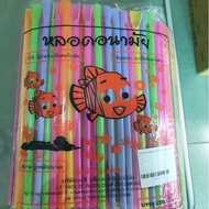 End Tube Scoop Size 8 Mm Mixed Colors In A Pack Length 23.5 Cm. Use To Water. Drinks As Desired Of 2