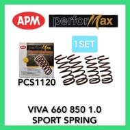 APM PERFORMAX PCS1120 PERODUA VIVA 660 850 1.0 SPORT COIL SPRING SET