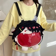 PFPZI Hoạt hình Conan Túi đeo chéo đau đớn Trong suốt Edogawa Conan Shinichi Túi ITA sang trọng Sáng