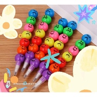 EMOJI PENSIL CUTE EMOJI PENCIL ( 1 PC's)